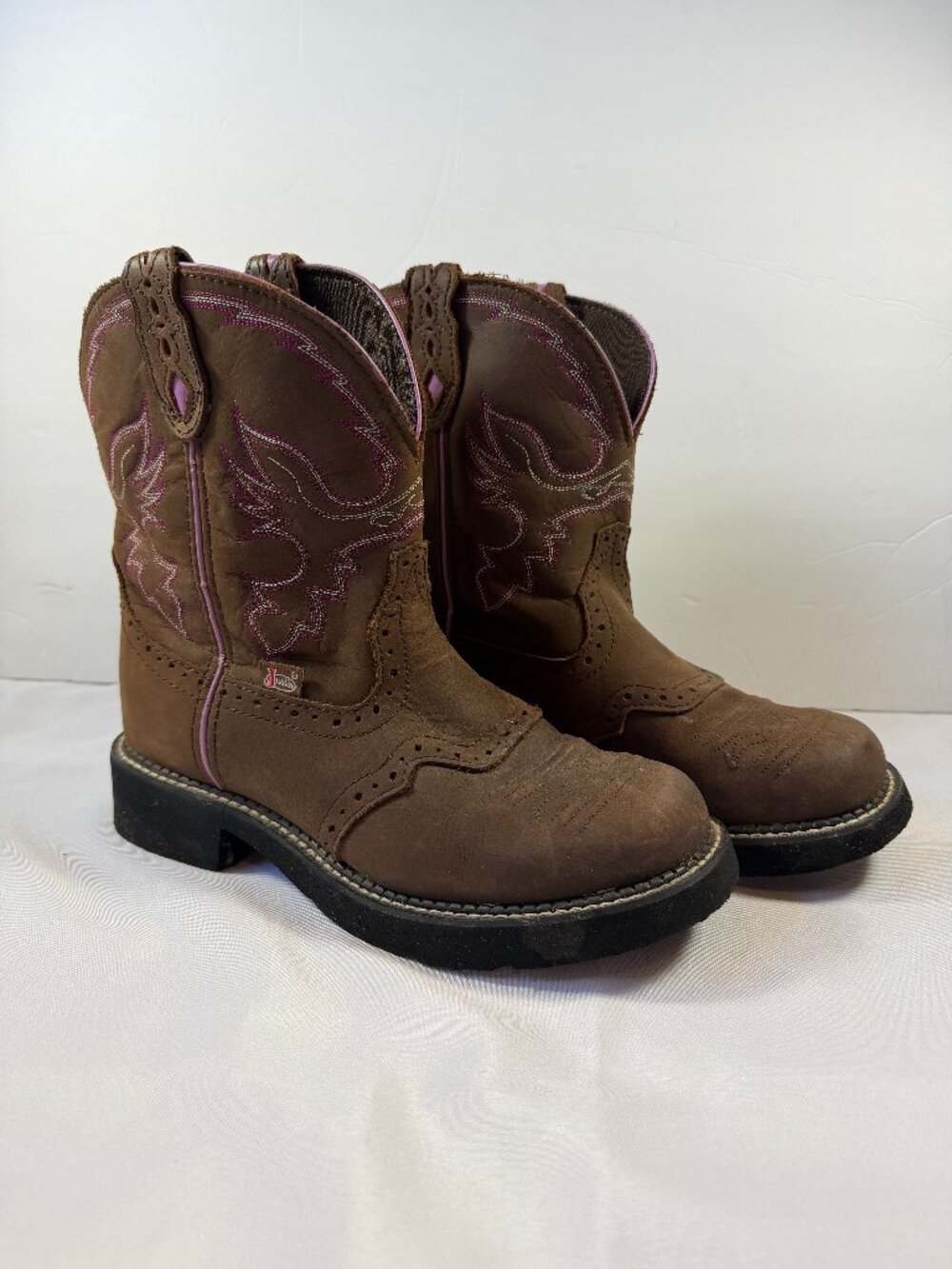 EUC Justin Gypsy Gemma Women's Leather Western Boots, Size 10.5